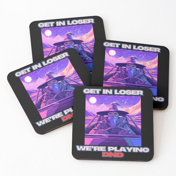 Item preview, Funny DnD Wizard Get In Loser We're Playing DnD designed and sold by Nightarcade.
