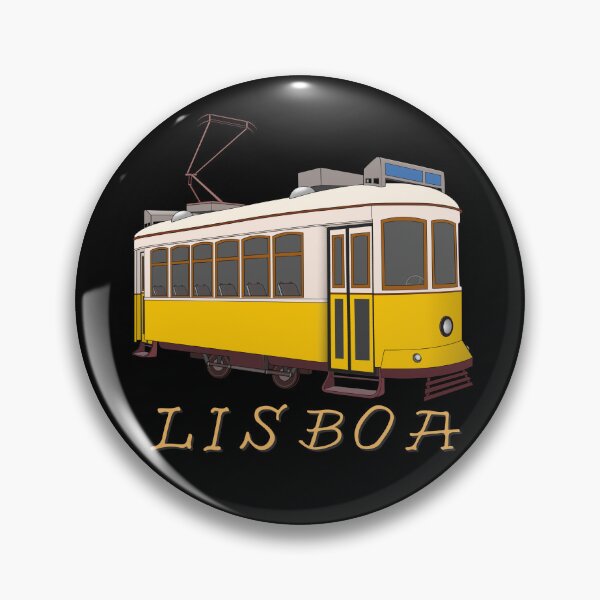Artikelvorschau, Gelbe Straßenbahn Lisboa Lissabon Portugal entworfen und verkauft von Klaudesign.
