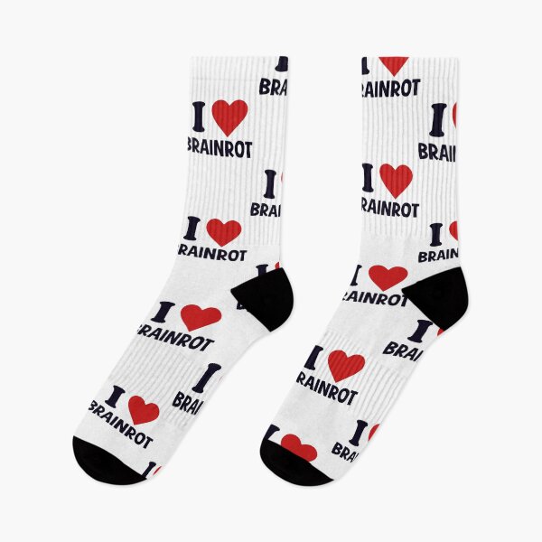 Item preview, I love brainrot slang meme for men women designed and sold by Captain-Jackson.
