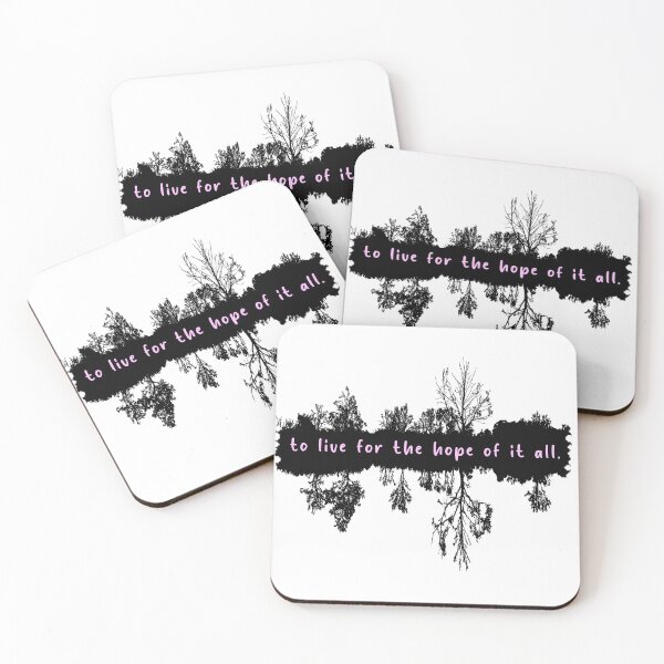 Item preview, 'to live for the hope of it all.' (August) Taylor Swift Folklore Design designed and sold by Donsean22.