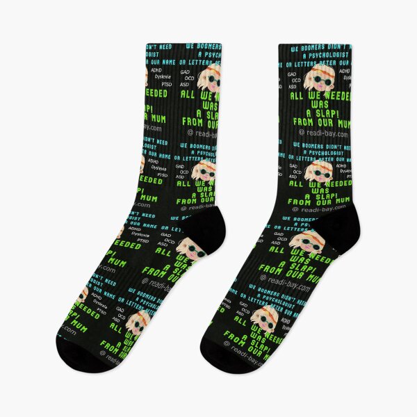 Item preview, We Boomers Didnt Need a Psychologist designed and sold by AlienAlmanac.
