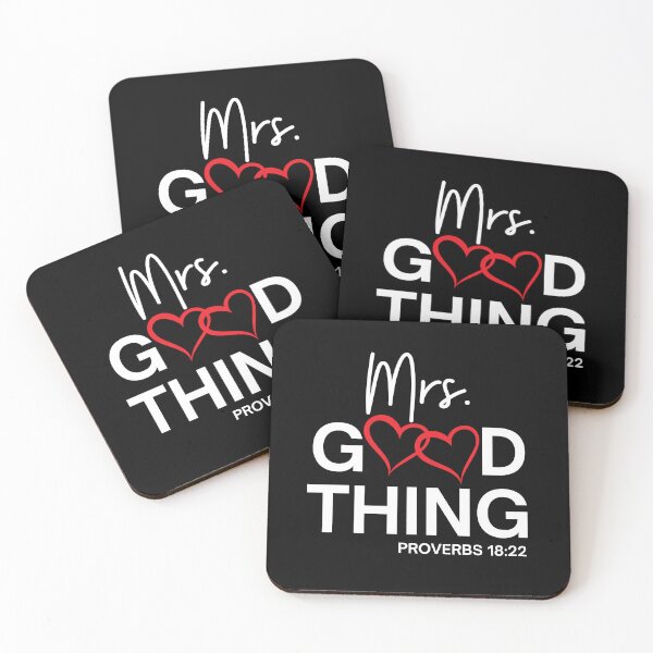 Item preview, Mrs Good Thing Funny Gifts For Couples designed and sold by MartVisions.