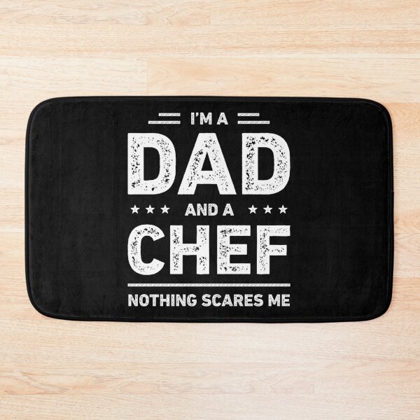 Item preview, I'm A Dad And A Chef Nothing Scares Me designed and sold by RareBunny.