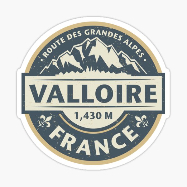 Item preview, Valloire, Route des Grandes Apes, France designed and sold by studio838.