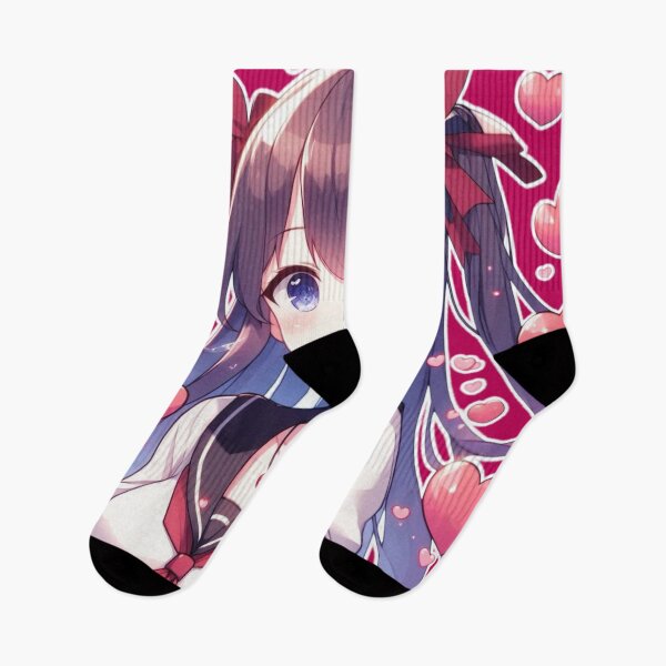Item preview, Anime girl, Happy Valentine’s Day designed and sold by Sugar Wisdom .