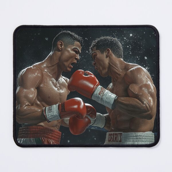 Item preview, Cristiano Ronaldo vs Alvarez Canelo: Gaming Duel Between Legends designed and sold by DobermanFans.
