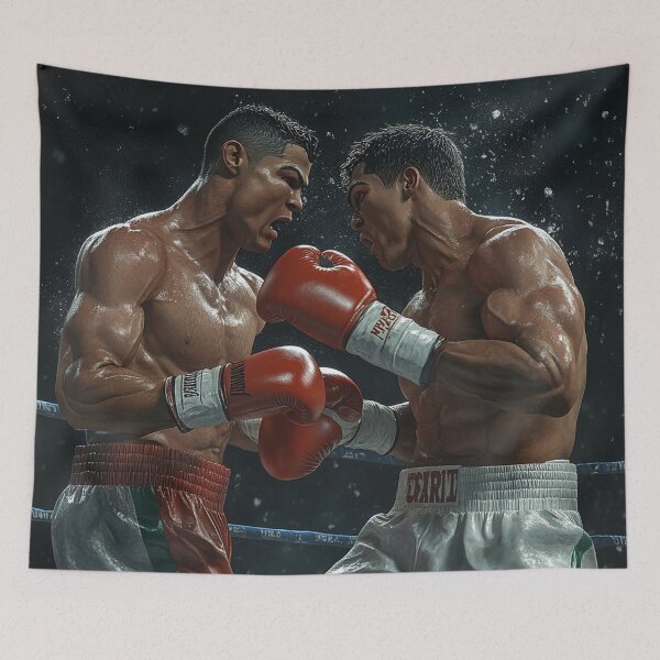 Item preview, Cristiano Ronaldo vs Alvarez Canelo: Gaming Duel Between Legends designed and sold by DobermanFans.