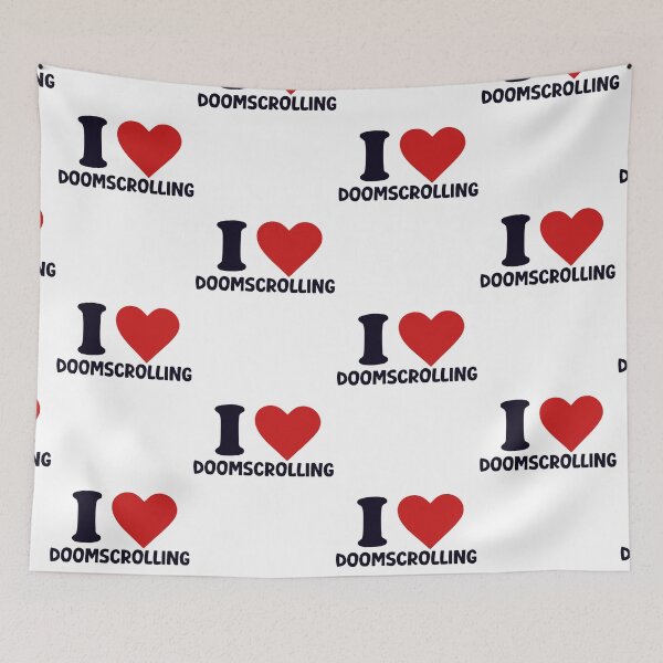 Item preview,  I love doomscrolling slang meme for men women designed and sold by Captain-Jackson.