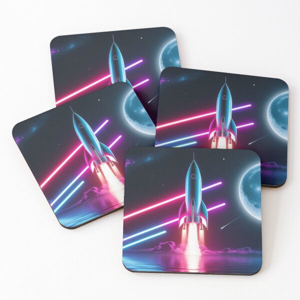 Item preview, Rocket Dreams: Neon Space Adventure designed and sold by eXtraHumans.