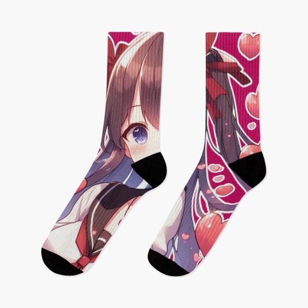 Item preview, Anime girl, Happy Valentine’s Day designed and sold by Sugar Wisdom .