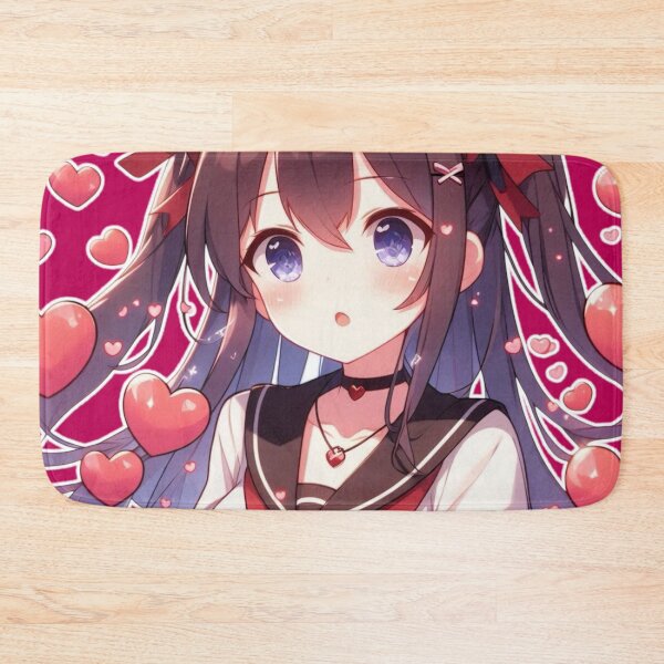Item preview, Anime girl, Happy Valentine’s Day designed and sold by Sugar Wisdom .