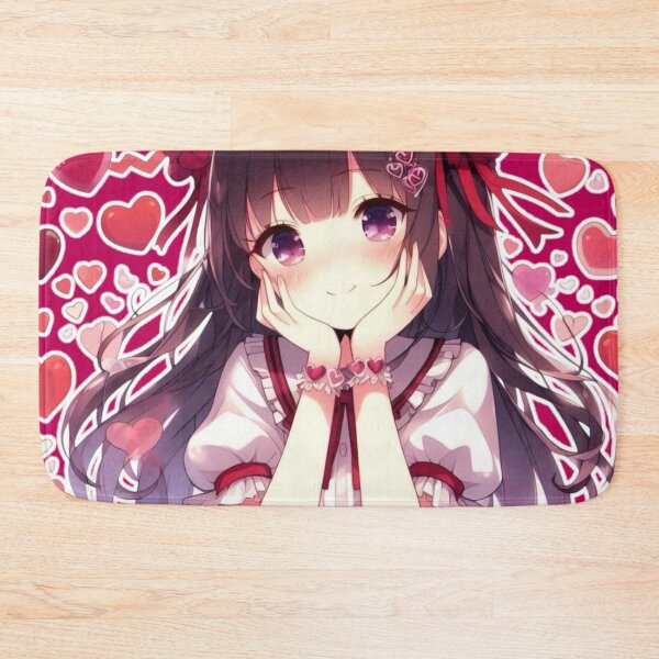 Item preview, Anime girl, Happy Valentine’s Day designed and sold by Sugar Wisdom .