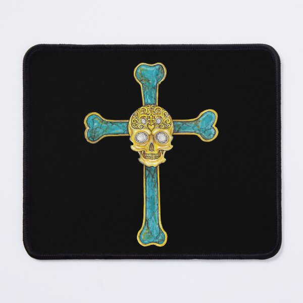 Item preview, Skull Cross with Ornate Elements. designed and sold by Jiwsurreal.