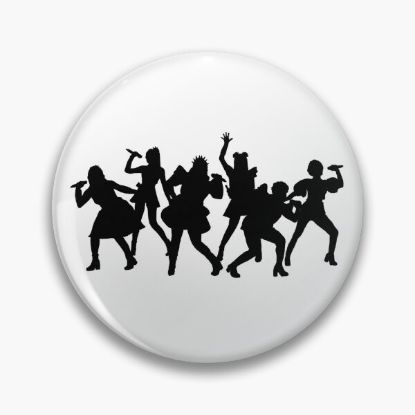 Item preview, Six the Musical silhouettes designed and sold by DaisyReedStudio.