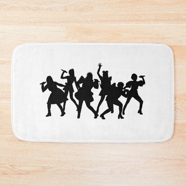 Item preview, Six the Musical silhouettes designed and sold by DaisyReedStudio.
