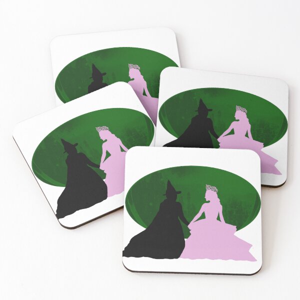 Item preview, Elphaba and Glinda in Emerald City designed and sold by DaisyReedStudio.