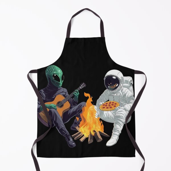 Item preview, Alien & Astronaut funny design. Version 3 no text. designed and sold by Shoot-The-Moon.
