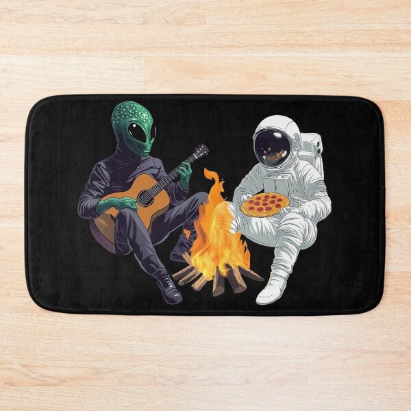Item preview, Alien & Astronaut funny design. Version 3 no text. designed and sold by Shoot-The-Moon.