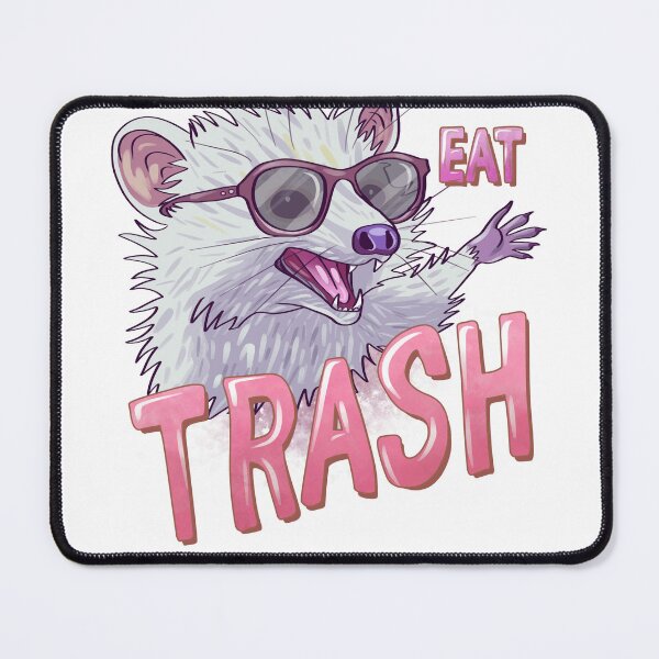 Item preview, Live fast eat trash opossum designed and sold by Shaani.