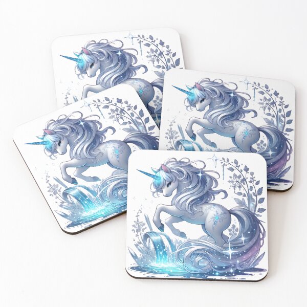 Item preview, Ethereal Unicorn in Winter Glow designed and sold by Zatch-Bell.