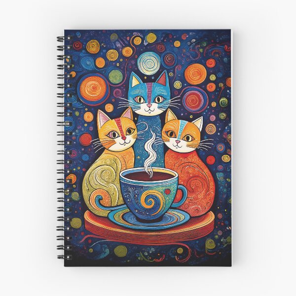 Item preview, Cats and Coffee designed and sold by Blue Horse Photo Magic.