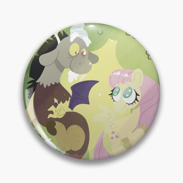 Item preview, Flutteryshy and Discord My Little Pony designed and sold by plasticbbyart.