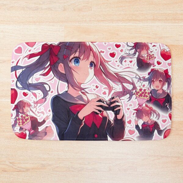 Item preview, Anime girl, Happy Valentine’s Day designed and sold by Sugar Wisdom .