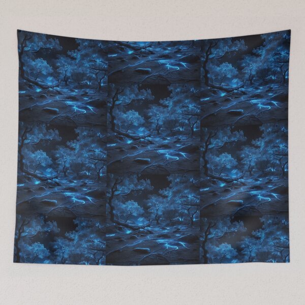 Item preview, Magical Nighttime Forest Scene designed and sold by Sadia  Jannat.