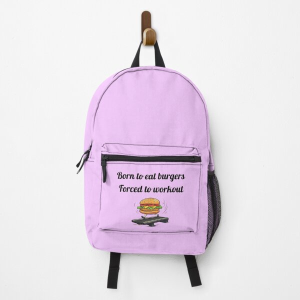 Item preview, Born to eat burgers, forced to workout  designed and sold by matixxx.