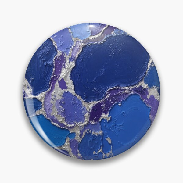 Item preview, Contemporary Blue Silver Graphic designed and sold by AmuraLumina.