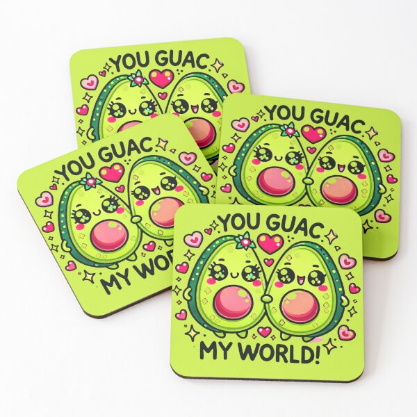 Item preview, YOU GUAC MY WORLD! designed and sold by lacamisart.
