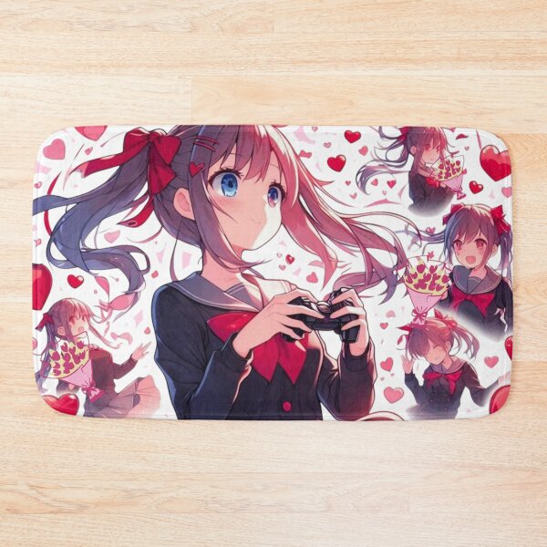 Item preview, Anime girl, Happy Valentine’s Day designed and sold by Sugar Wisdom .