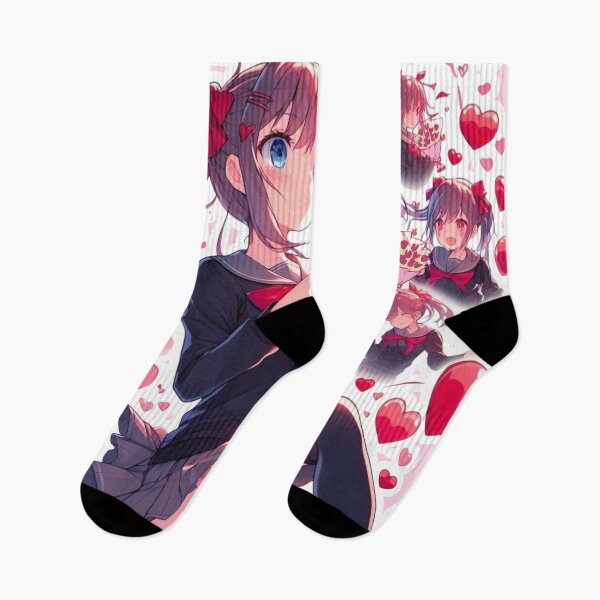 Item preview, Anime girl, Happy Valentine’s Day designed and sold by Sugar Wisdom .