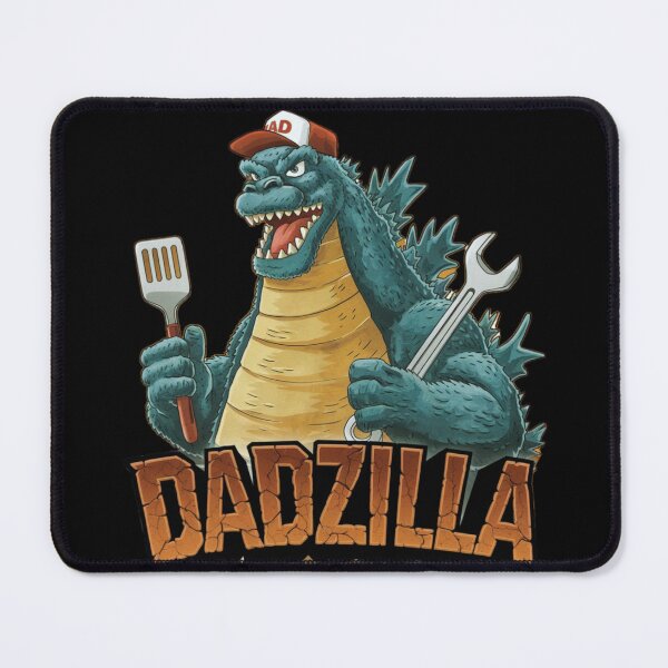Item preview, Dadzilla: The Grill Destroyer and Dad Jokes with No Background designed and sold by PattaZone.