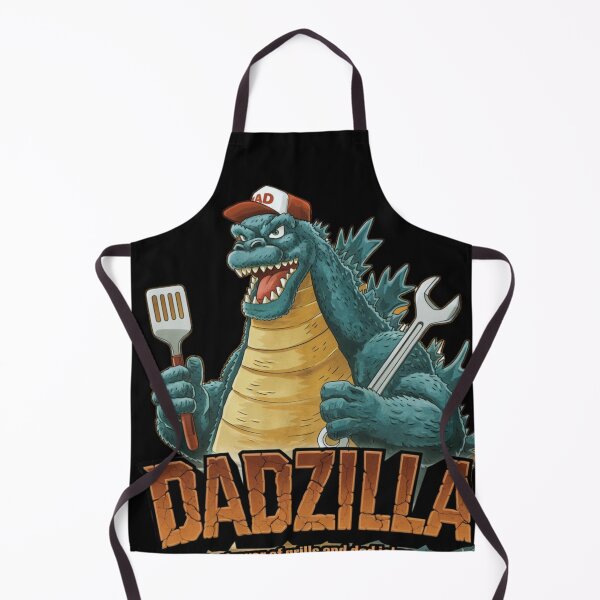 Item preview, Dadzilla: The Grill Destroyer and Dad Jokes with No Background designed and sold by PattaZone.
