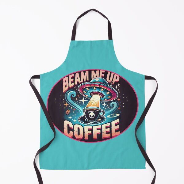 Item preview, "Beam Me Up Coffee Artwork" designed and sold by AdelkoDesigns.