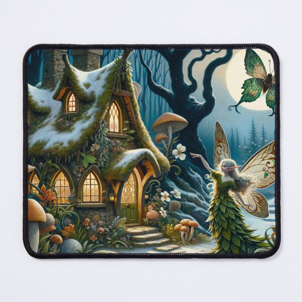 Item preview, Fairy Cottage in the Magical Forest designed and sold by M-Y-A-R-T-.