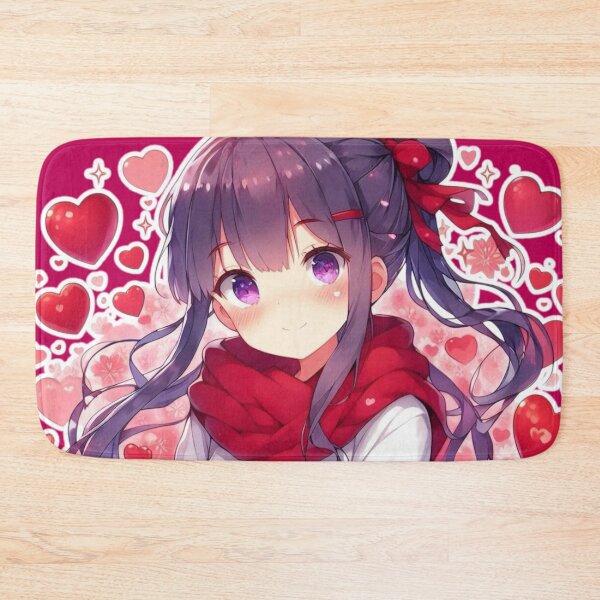 Item preview, Anime girl, Happy Valentine’s Day designed and sold by Sugar Wisdom .