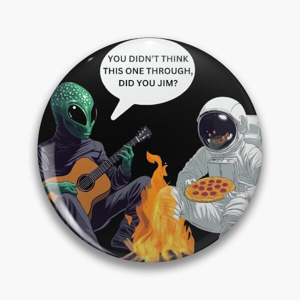 Item preview, Astronaut & Alien funny Design. designed and sold by Shoot-The-Moon.