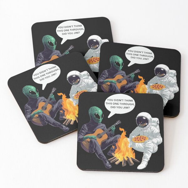 Item preview, Astronaut & Alien funny Design. designed and sold by Shoot-The-Moon.