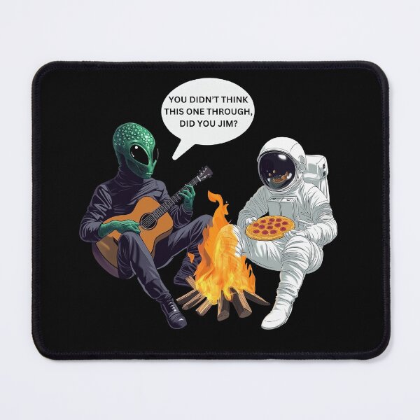 Item preview, Astronaut & Alien funny Design. designed and sold by Shoot-The-Moon.