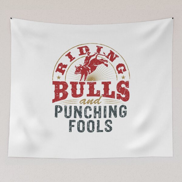 Item preview, Riding Bulls and Punching Fools Bull Rider designed and sold by jaygo.