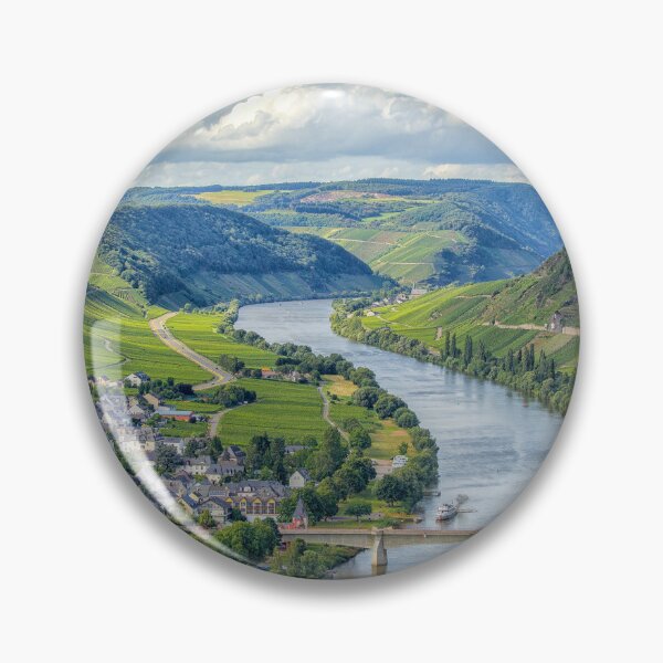 Item preview, River Mosel and vineyards in Germany designed and sold by Photopat.