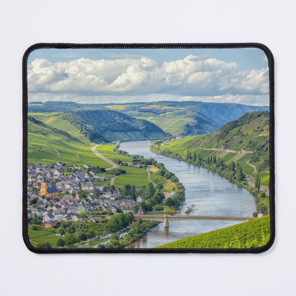 Item preview, River Mosel and vineyards in Germany designed and sold by Photopat.