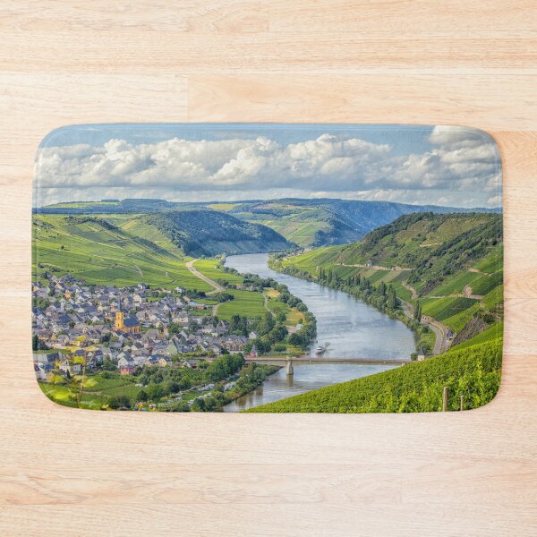 Item preview, River Mosel and vineyards in Germany designed and sold by Photopat.
