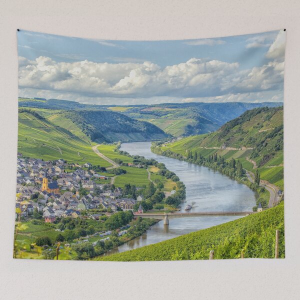 Item preview, River Mosel and vineyards in Germany designed and sold by Photopat.