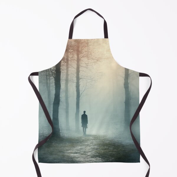 Item preview, Lone Figure Lost in Ethereal Mist designed and sold by PanoramaPrints.