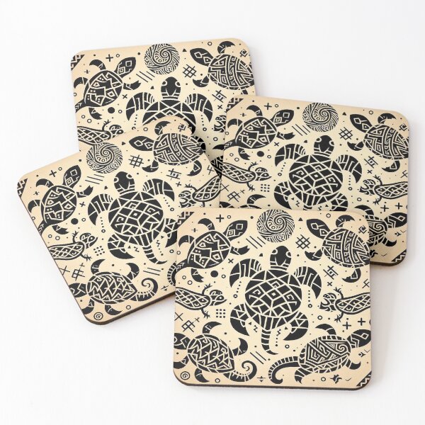 Item preview, Stylized turtles and lizards designed and sold by Designer667.