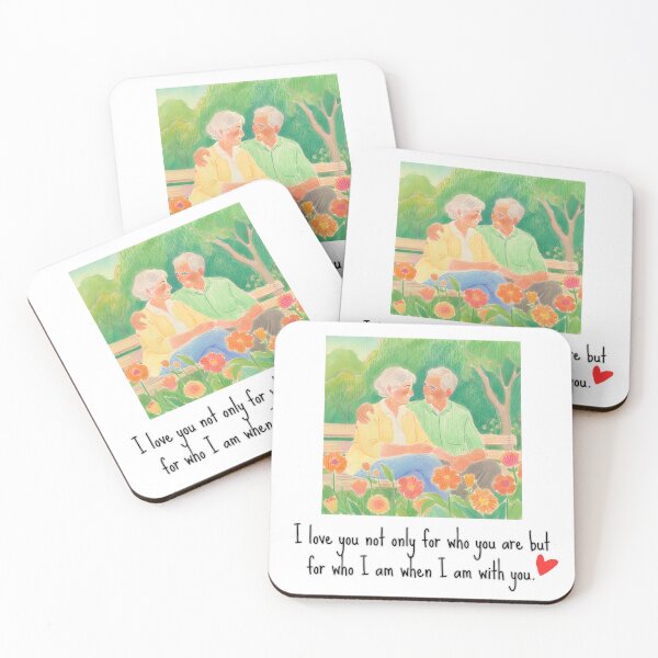 Item preview, I love you not only for who you are but for who I am when I am with you. designed and sold by AlwaysHome.