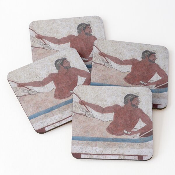 Item preview, Ancient Greek Vase Painting Paestum designed and sold by nikawanders.